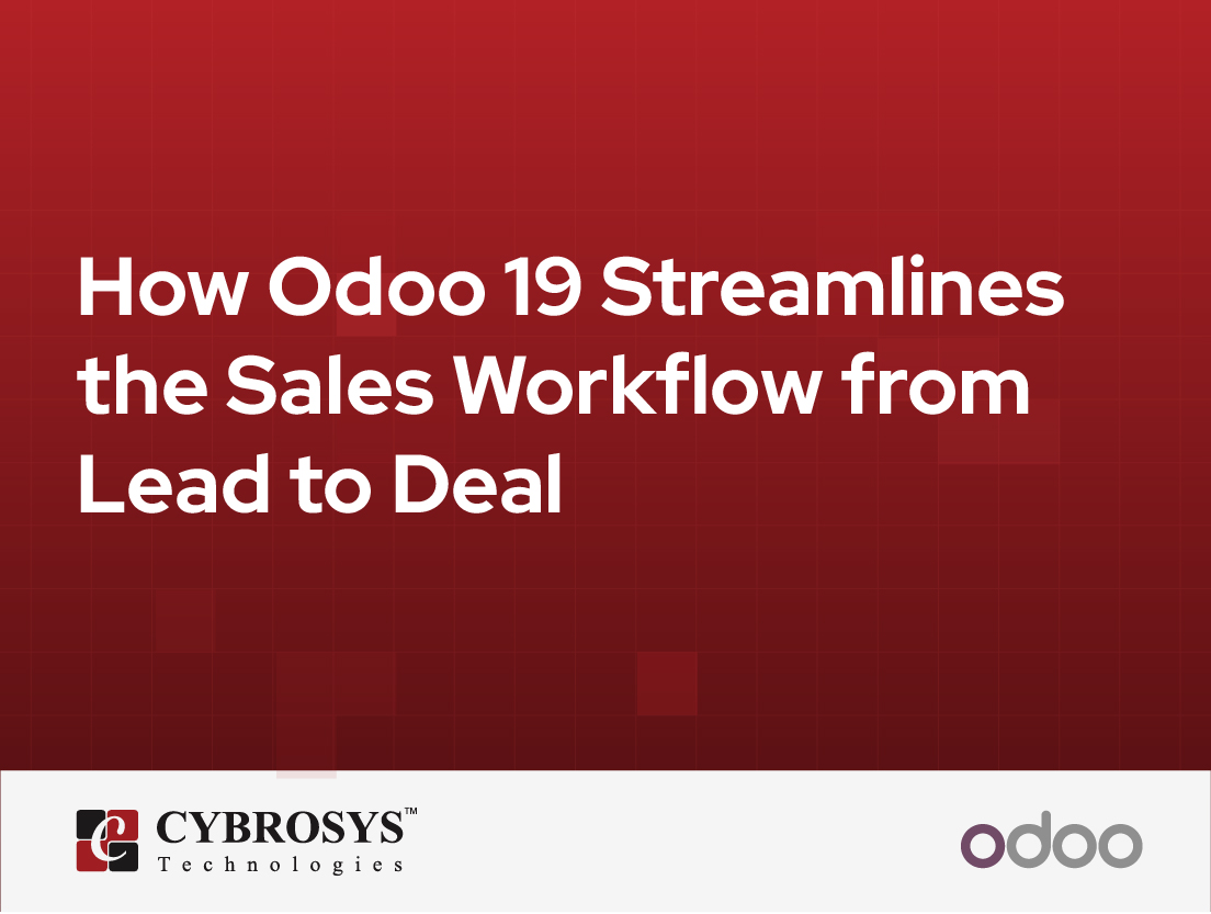  How Odoo 19 Streamlines the Sales Workflow from Lead to Deal