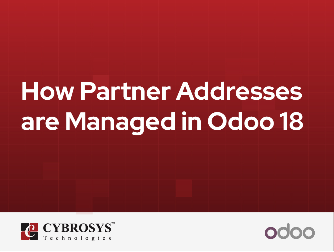  How Partner Addresses are Managed in Odoo 18