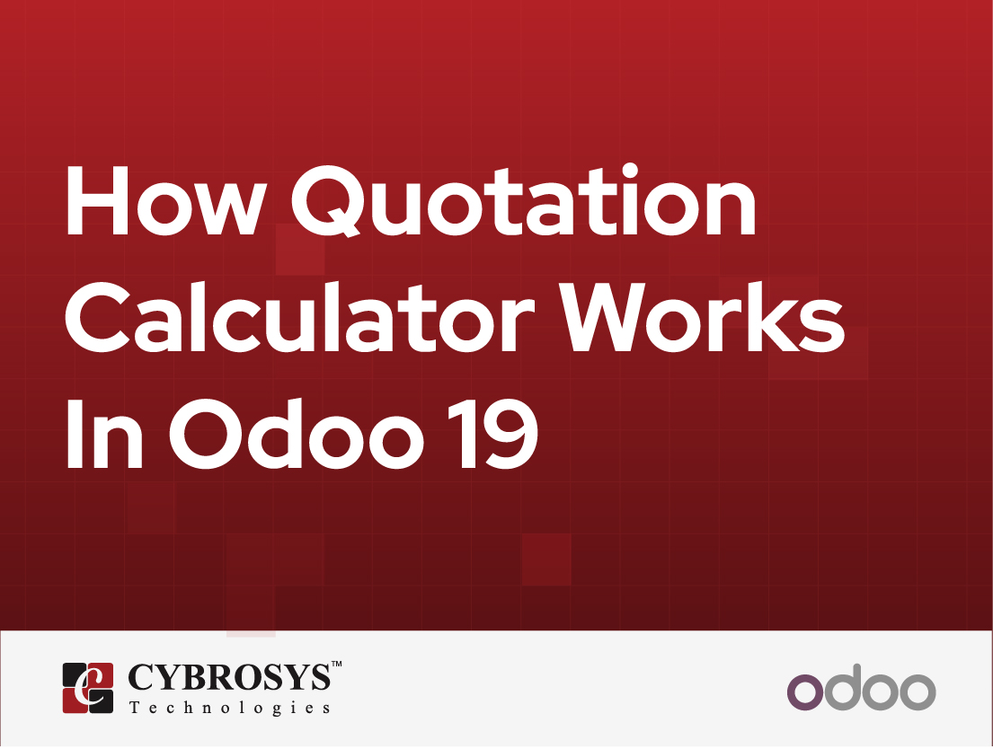  How Quotation Calculator Works In Odoo 19