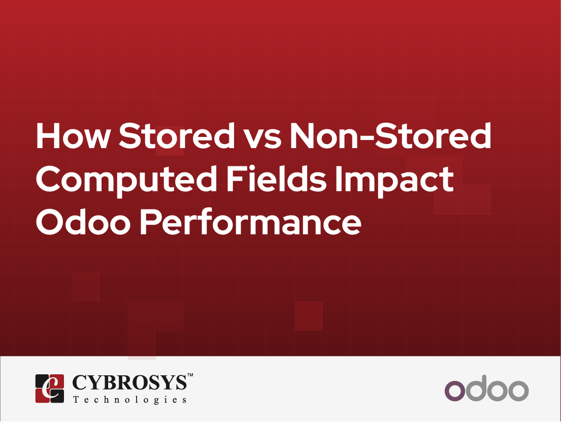  How Stored vs Non-Stored Computed Fields Impact Odoo Performance