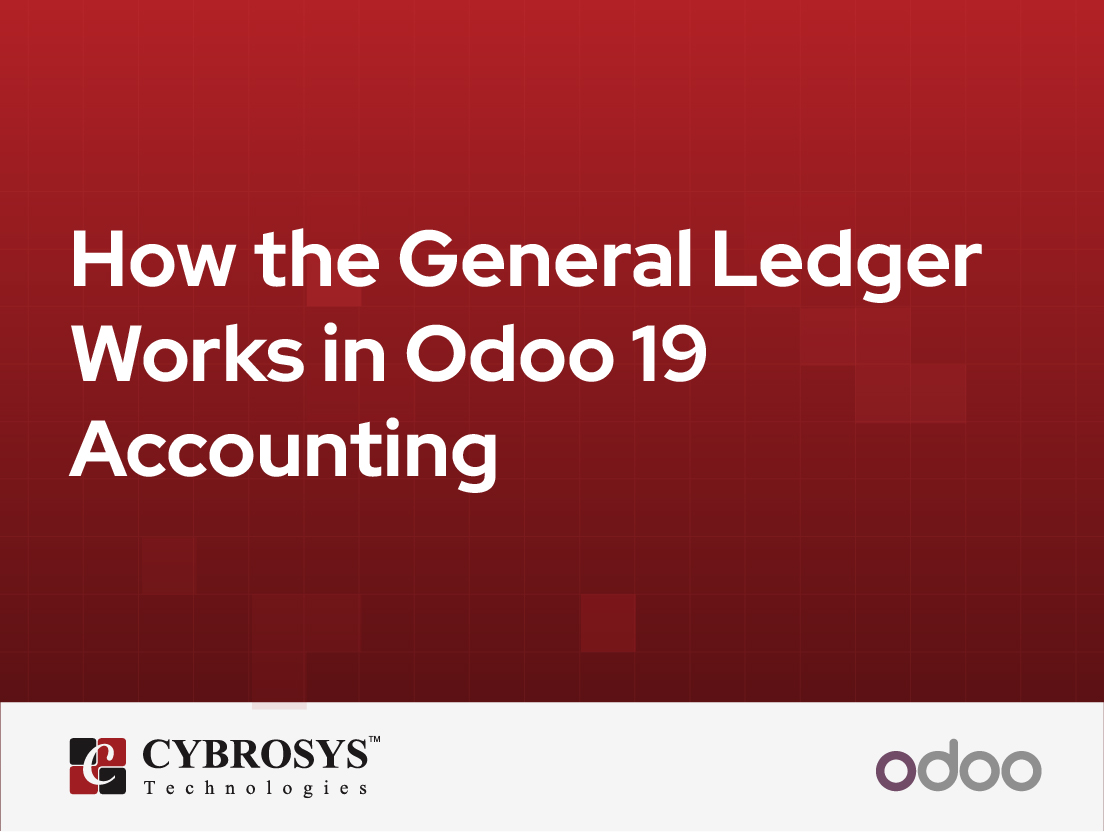  How the General Ledger Works in Odoo 19 Accounting