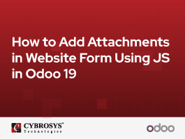  How to Add Attachments in Website Form Using JS in Odoo 19