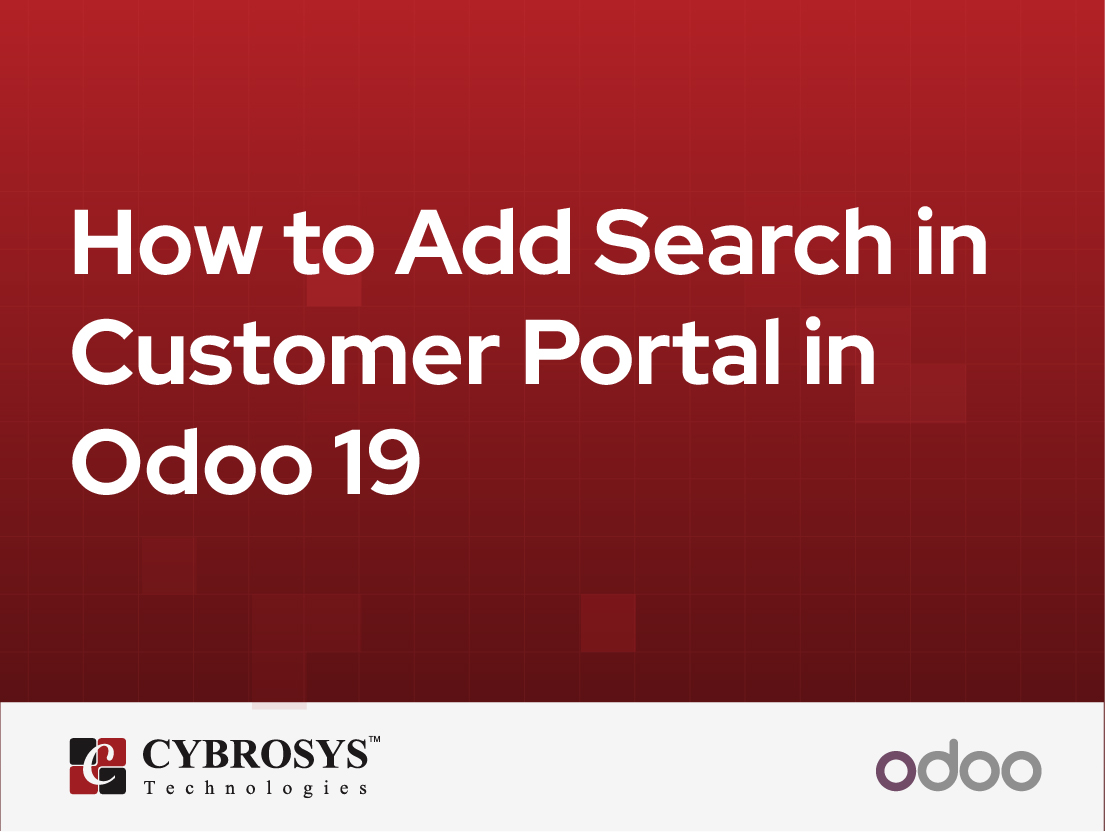  How to Add Search in Customer Portal in Odoo 19