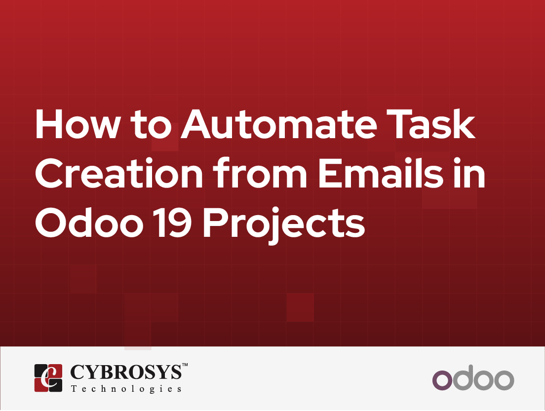  How to Automate Task Creation from Emails in Odoo 19 Projects