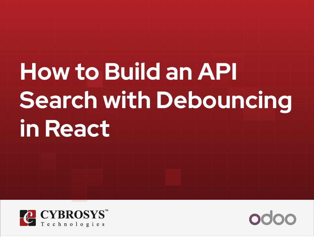  How to Build an API Search with Debouncing in React