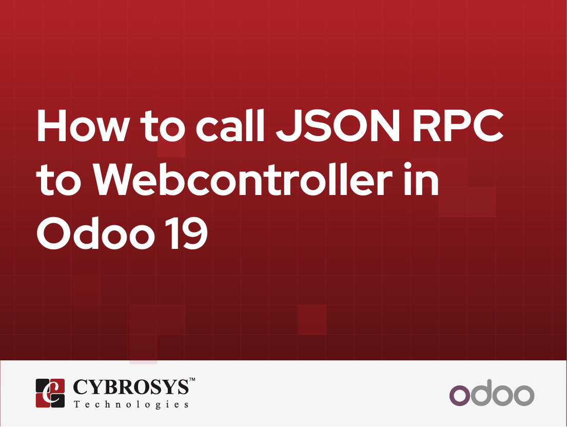  How to call JSON RPC to Webcontroller in Odoo 19