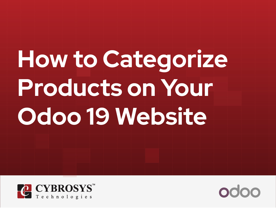  How to Categorize Products on Your Odoo 19 Website