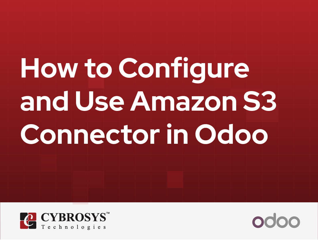  How to Configure and Use Amazon S3 Connector in Odoo