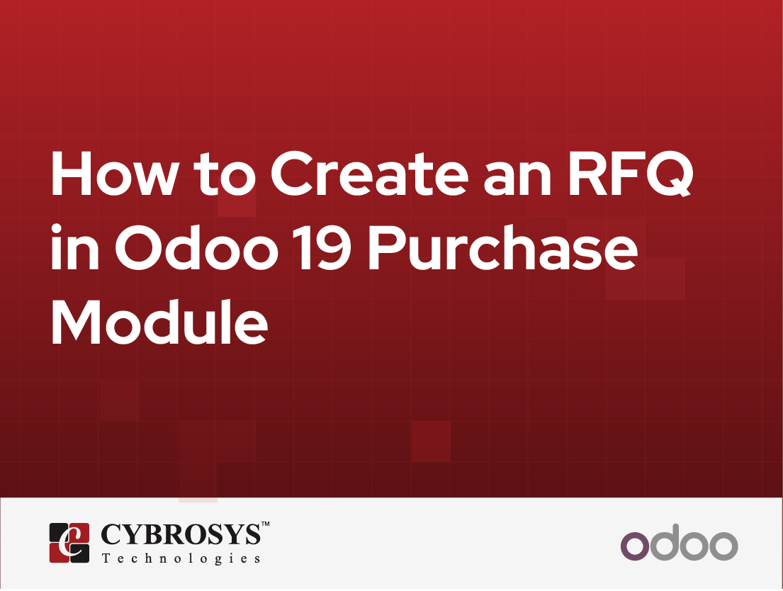  How to Create an RFQ in Odoo 19 Purchase Module