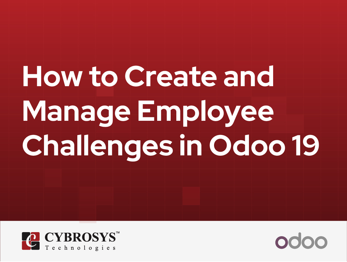  How to Create and Manage Employee Challenges in Odoo 19