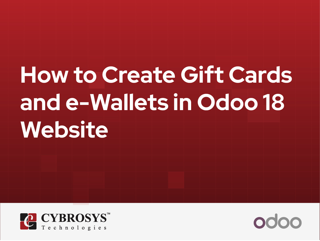  How to Create Gift Cards and e-Wallets in Odoo 18 Website