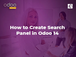 How to Create Search Panel in Odoo 14