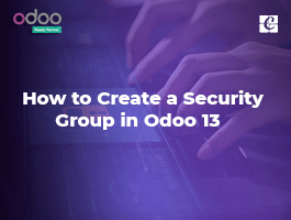  How to Create a Security Group in Odoo 13
