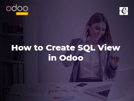  How to Create SQL View in Odoo?
