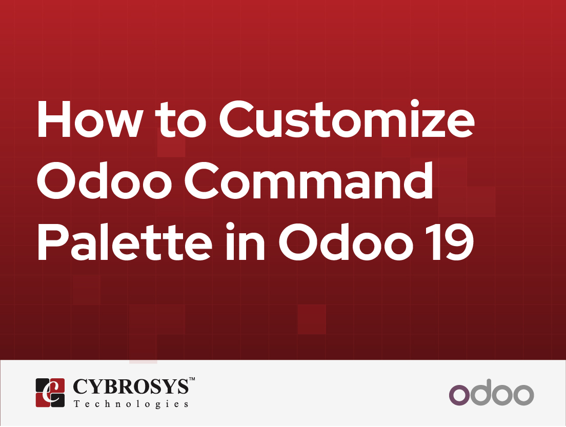  How to Customize Odoo Command Palette in Odoo 19