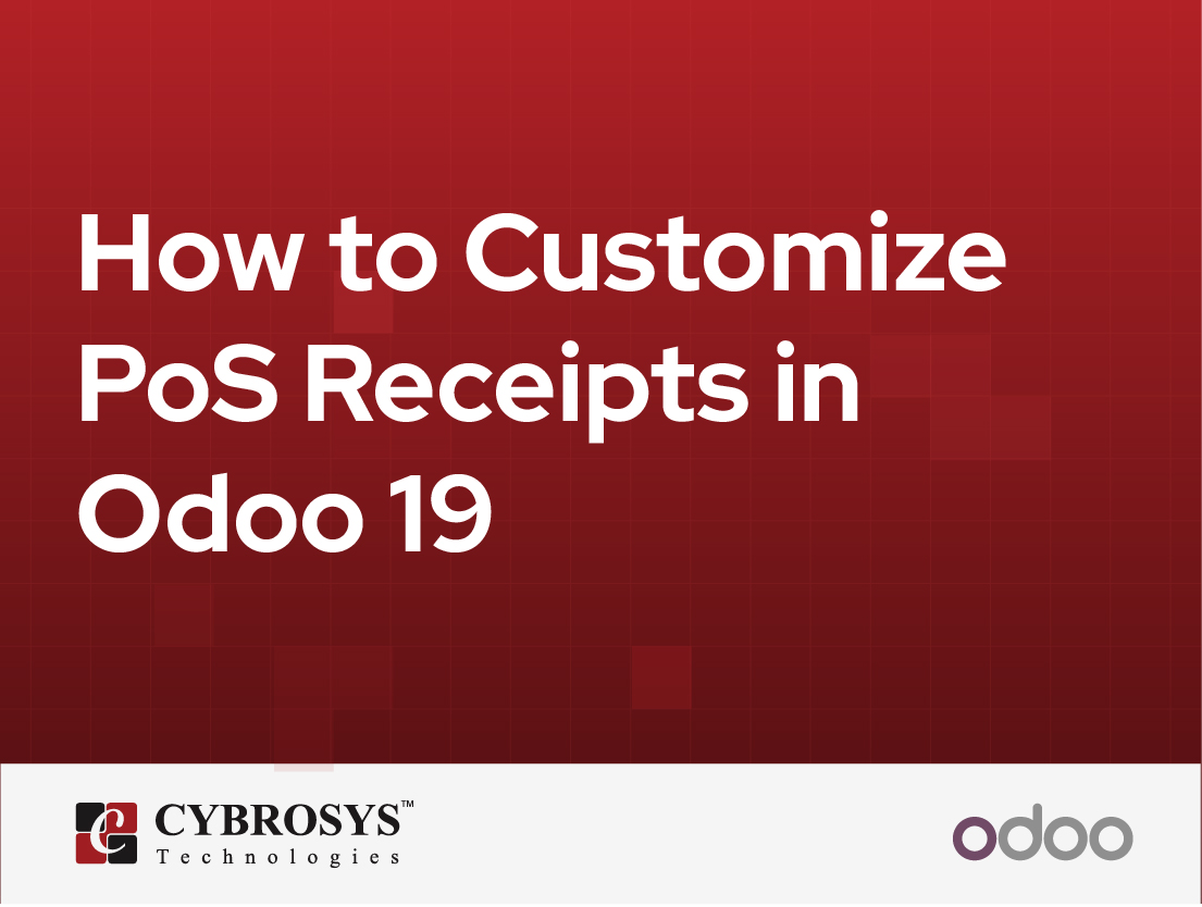  How to Customize PoS Receipts in Odoo 19