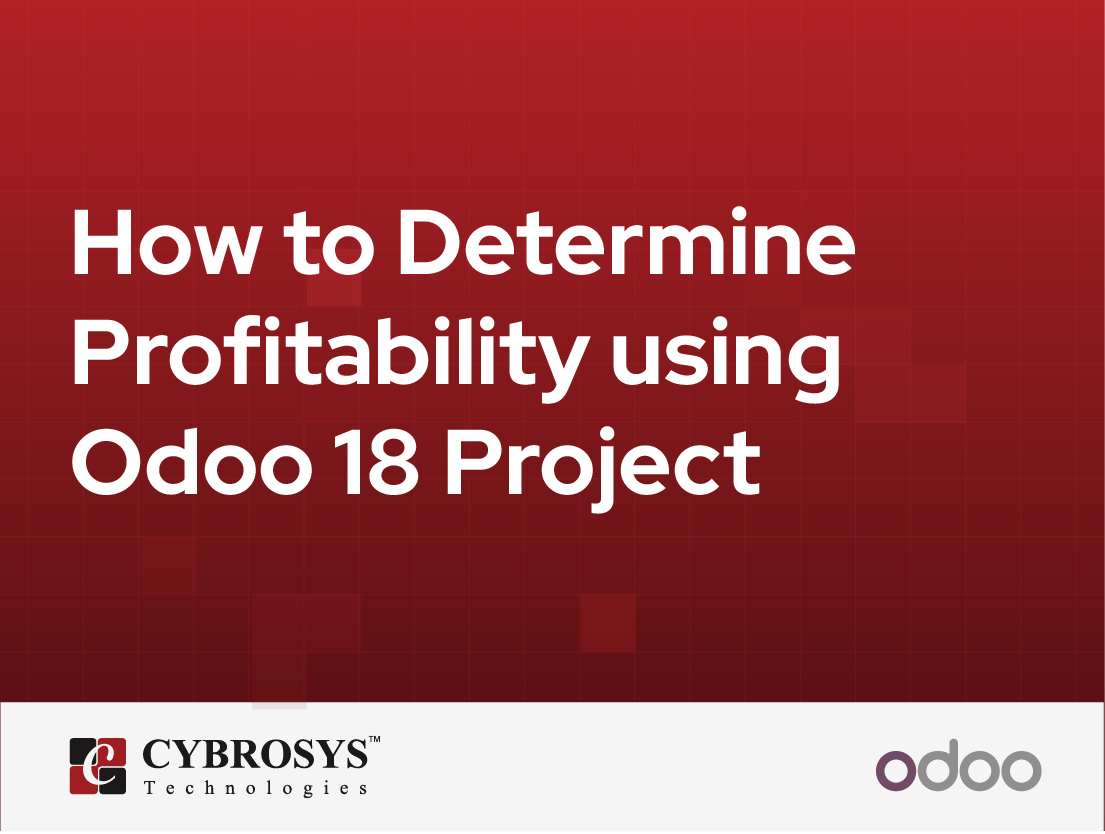  How to Determine Profitability using Odoo 18 Project