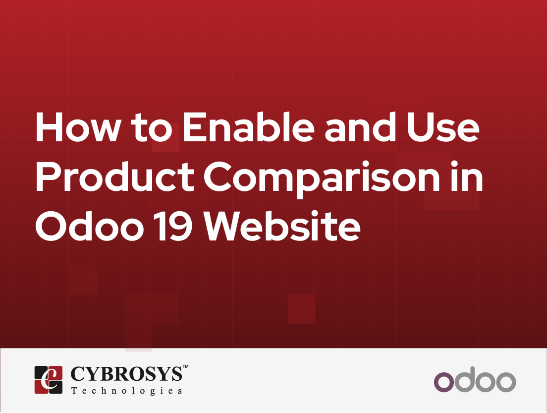  How to Enable and Use Product Comparison in Odoo 19 Website