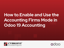  How to Enable and Use the Accounting Firms Mode in Odoo 19 Accounting
