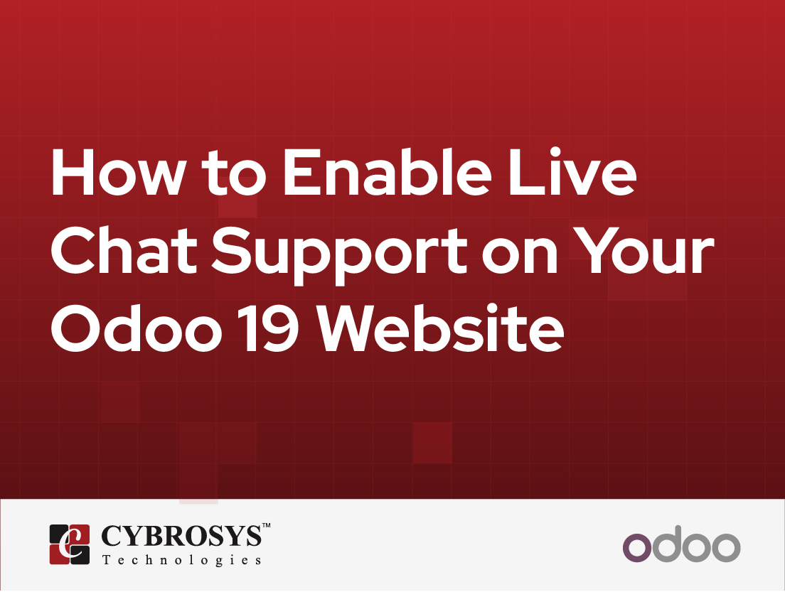  How to Enable Live Chat Support on Your Odoo 19 Website