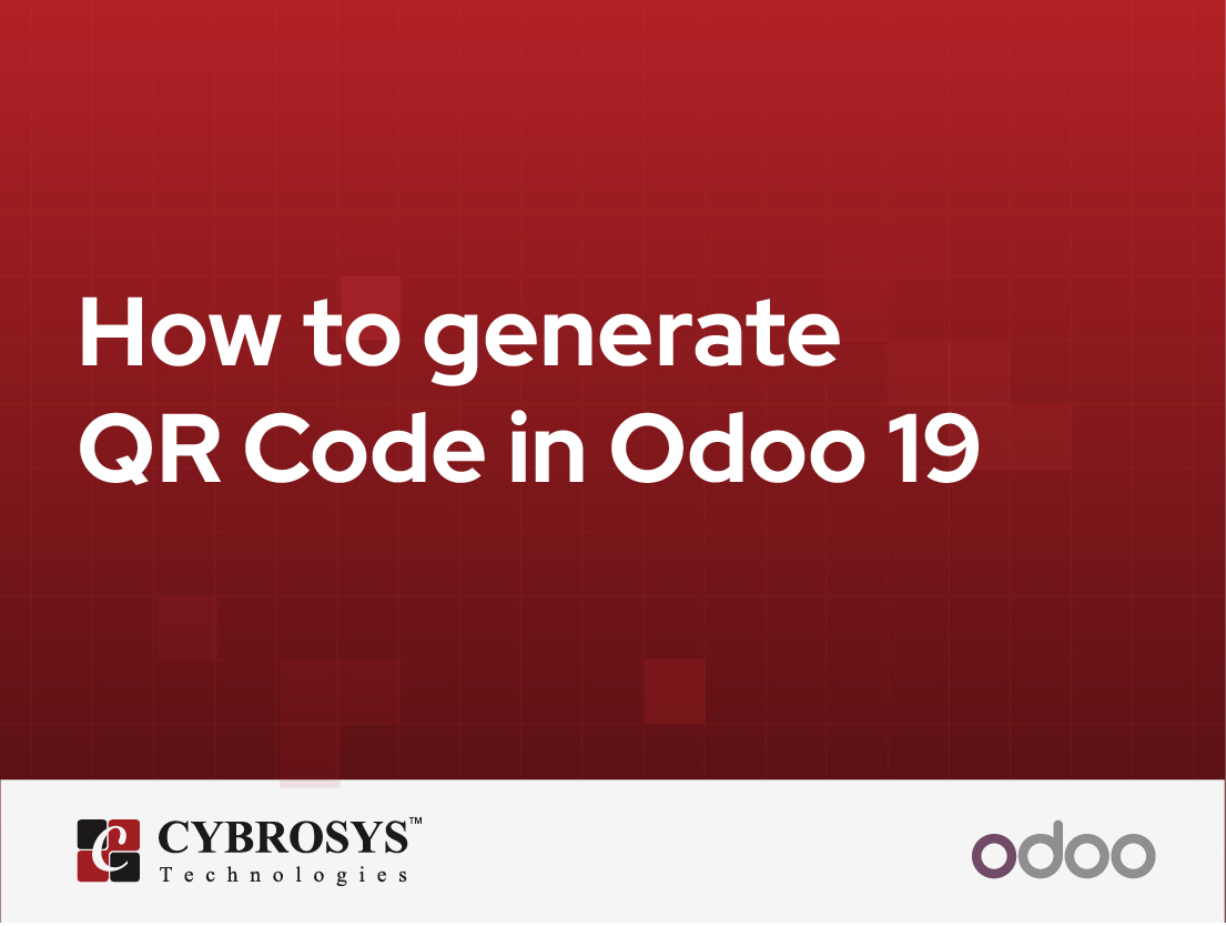  How to generate QR Code in Odoo 19