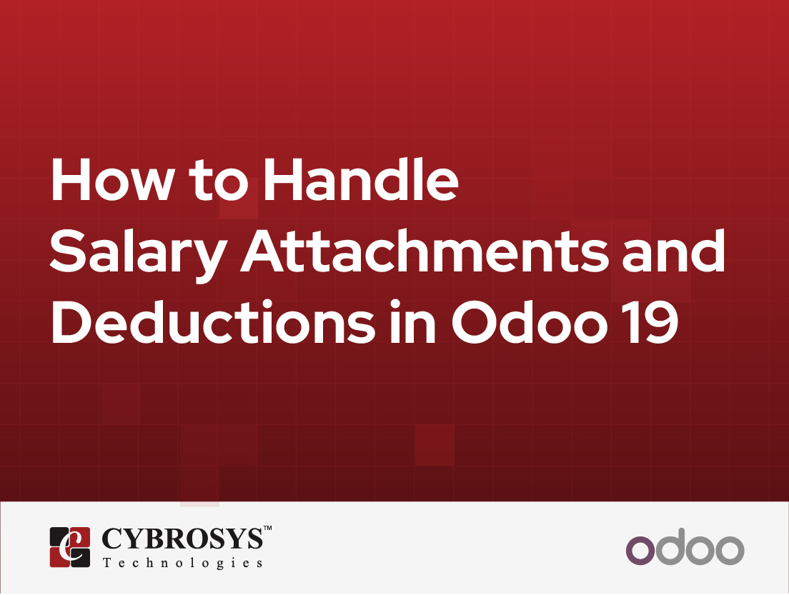  How to Handle Salary Attachments and Deductions in Odoo 19