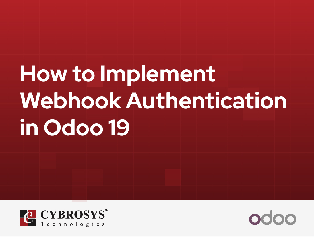  How to Implement Webhook Authentication in Odoo 19
