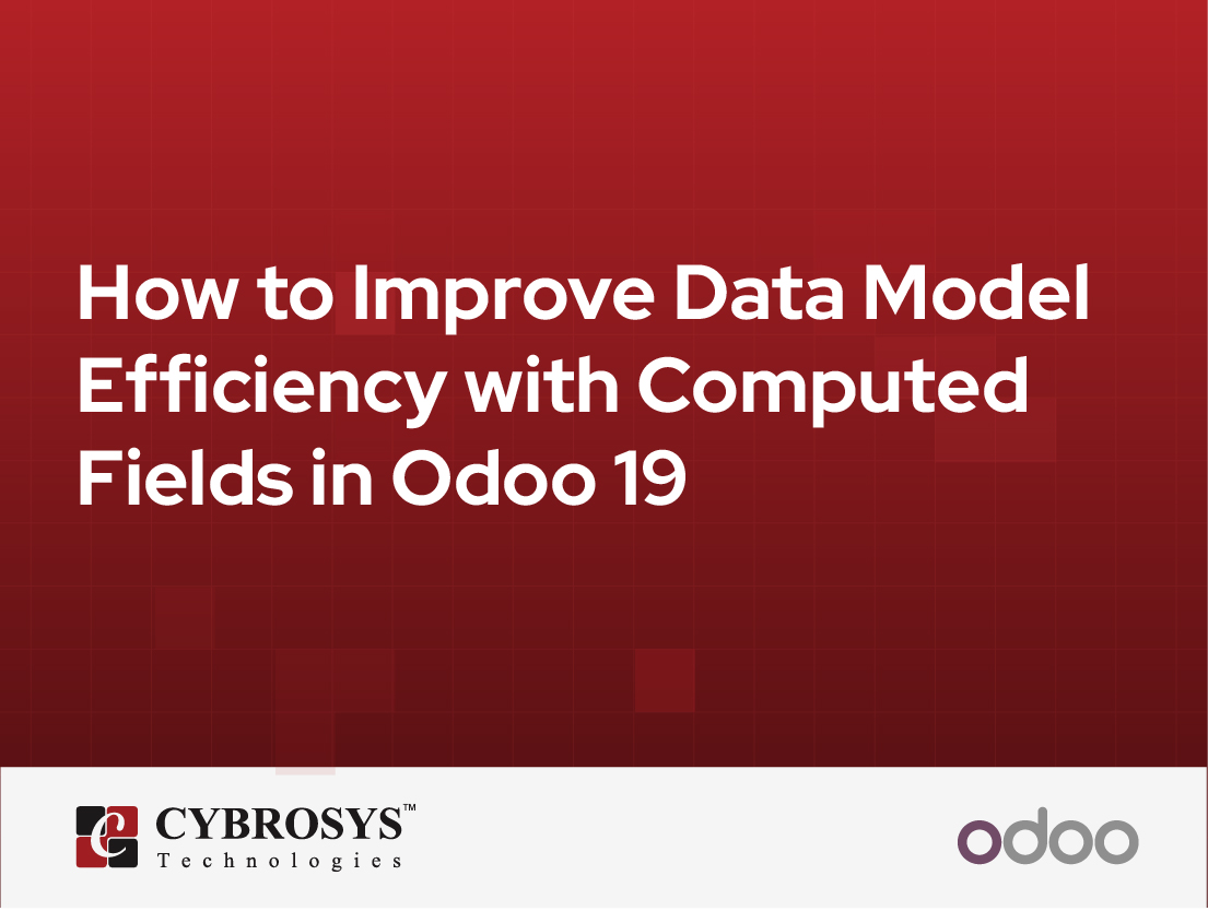  How to Improve Data Model Efficiency with Computed Fields in Odoo 19