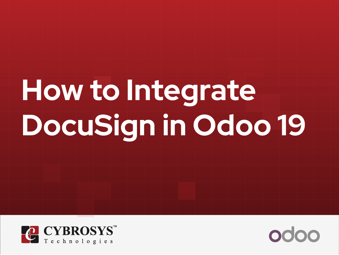  How to Integrate DocuSign in Odoo 19
