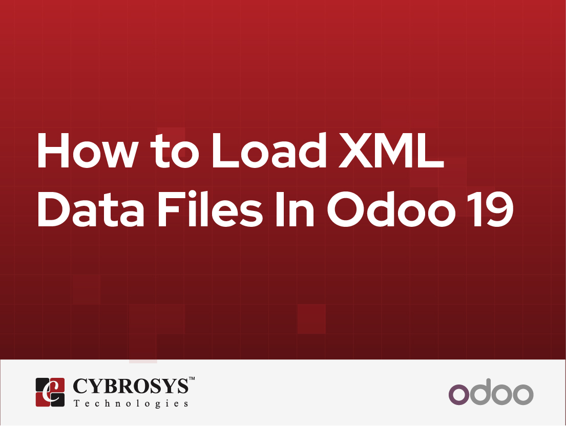  How to Load XML Data Files In Odoo 19