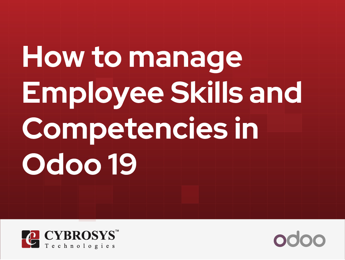  How to manage Employee Skills and Competencies in Odoo 19