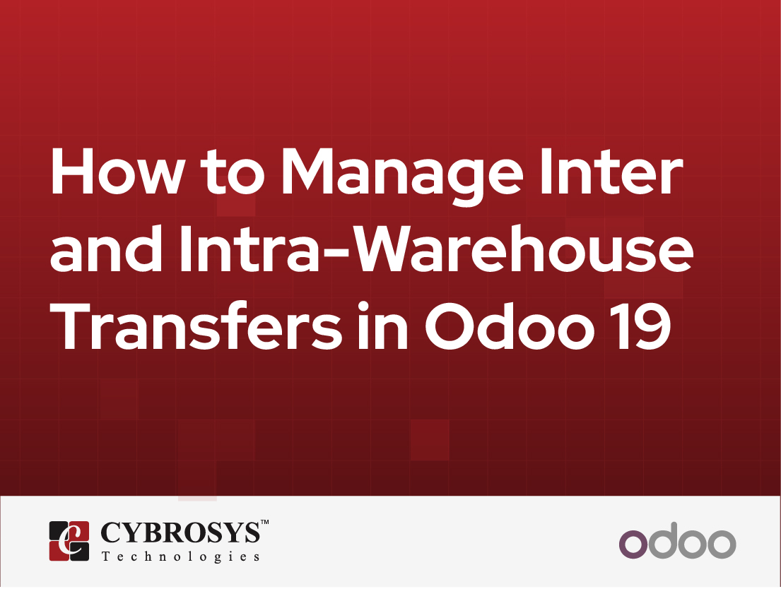  How to Manage Inter and Intra-Warehouse Transfers in Odoo 19
