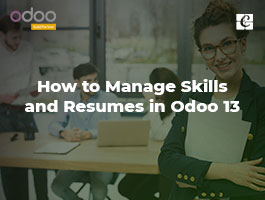 How to Manage Skills and Resumes in Odoo 13