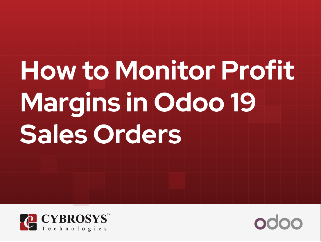  How to Monitor Profit Margins in Odoo 19 Sales Orders