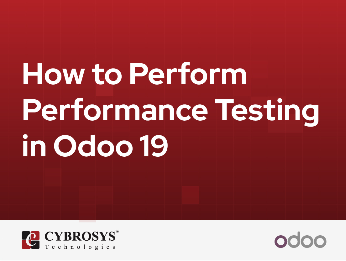  How to Perform Performance Testing in Odoo 19