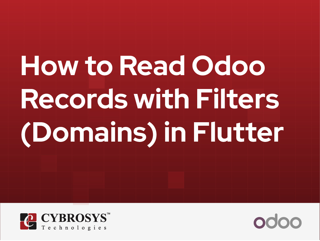  How to Read Odoo Records with Filters (Domains) in Flutter