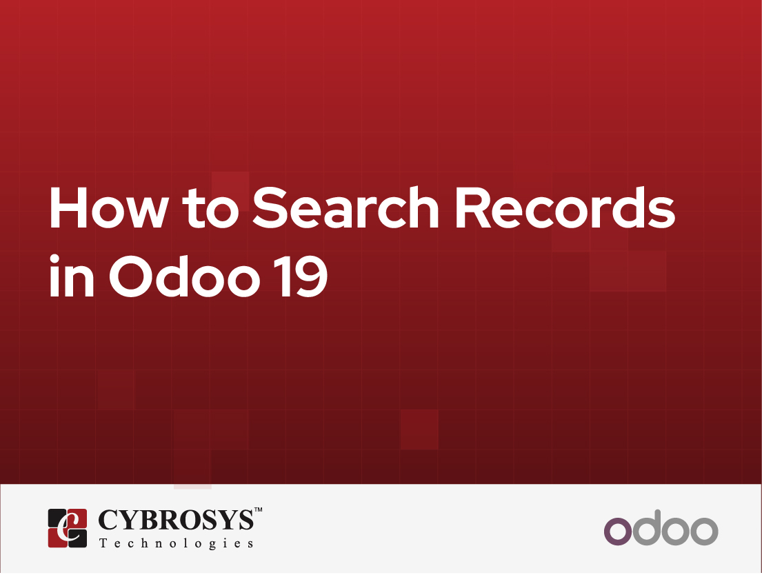  How to Search Records in Odoo 19
