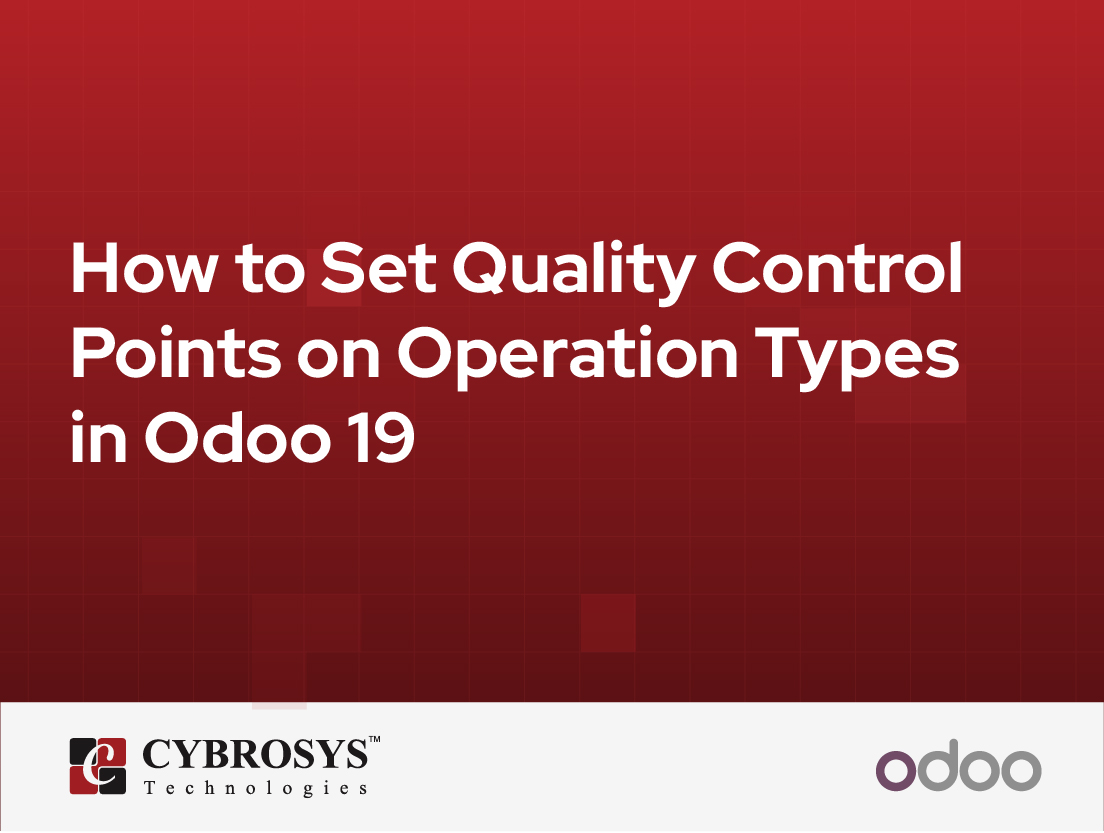  How to Set Quality Control Points on Operation Types in Odoo 19