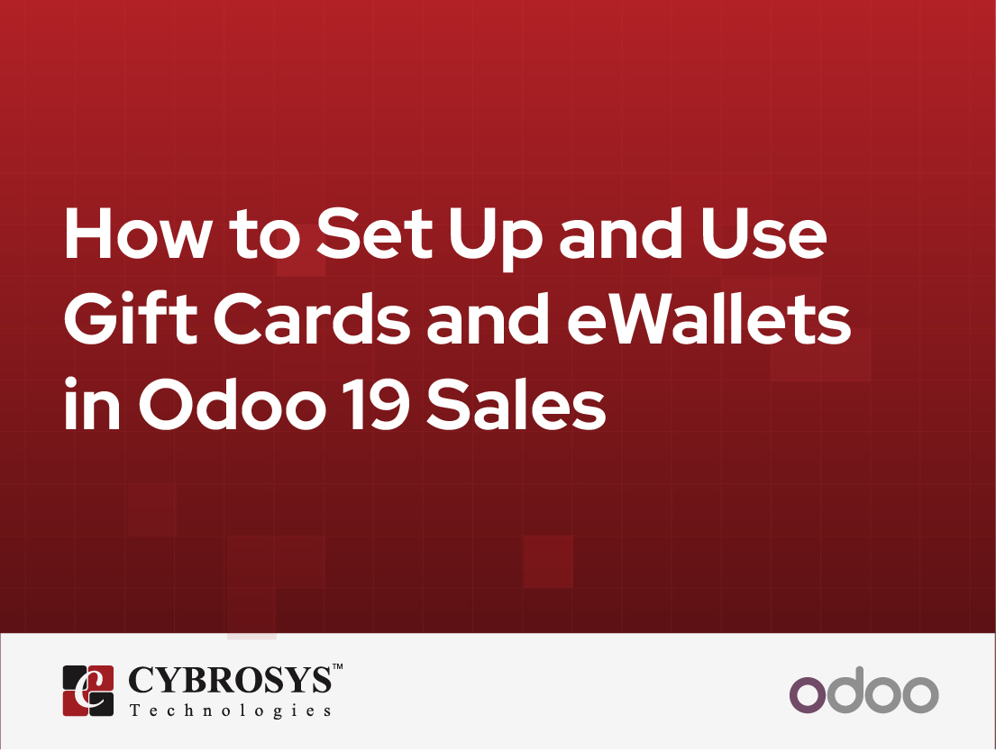  How to Set Up and Use Gift Cards and eWallets in Odoo 19 Sales