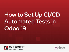  How to Set Up CI/CD Automated Tests in Odoo 19