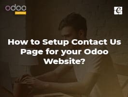  How to Setup Contact Us Page for your Odoo Website?