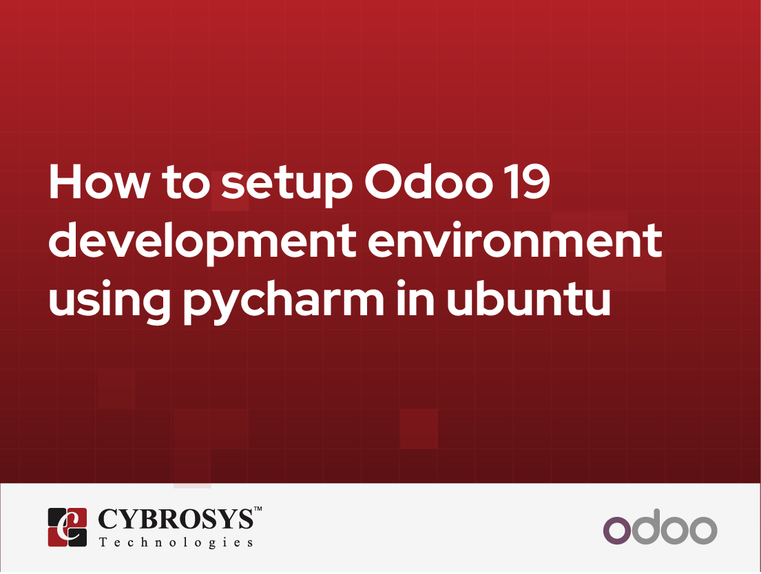  How to setup Odoo 19 development environment using pycharm in ubuntu