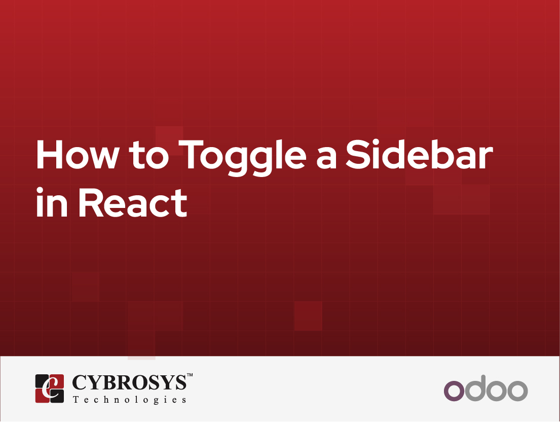  How to Toggle a Sidebar in React