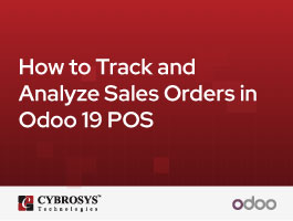  How to Track and Analyze Sales Orders in Odoo 19 POS