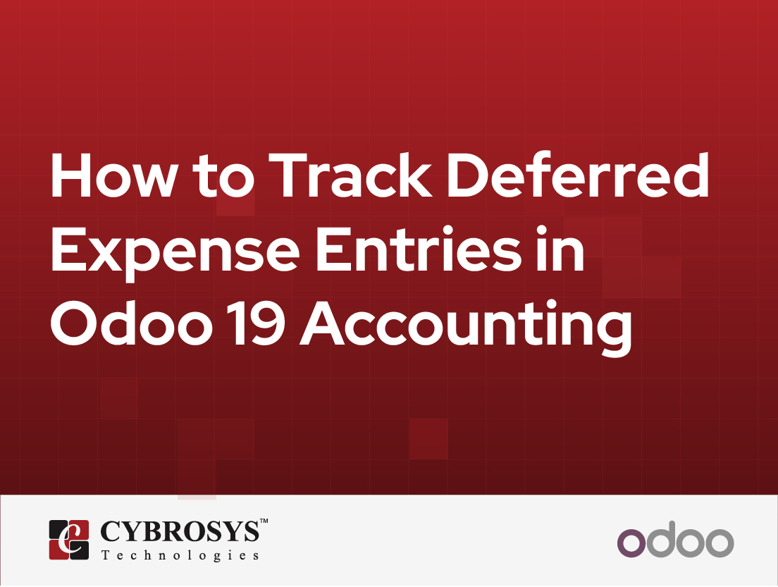  How to Track Deferred Expense Entries in Odoo 19 Accounting