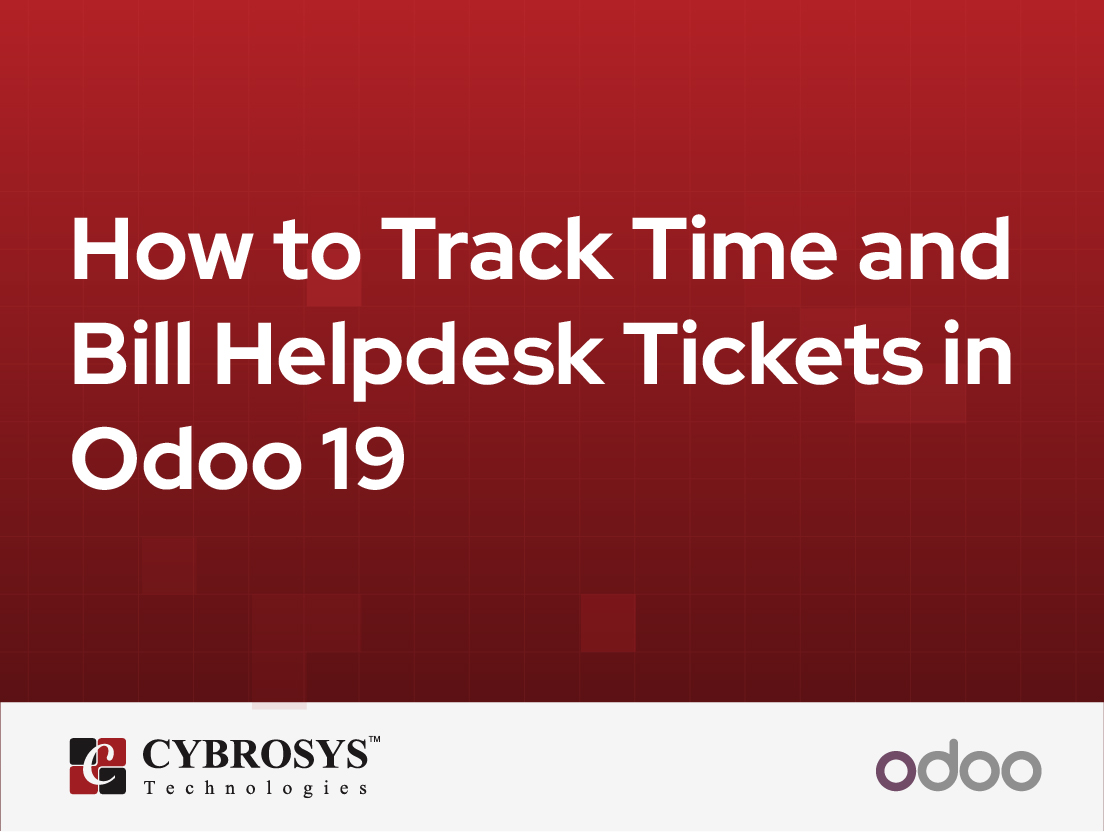  How to Track Time and Bill Helpdesk Tickets in Odoo 19