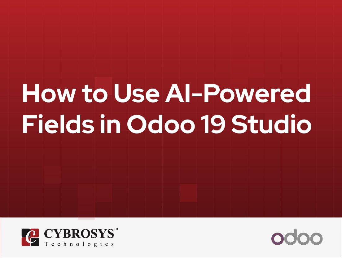  How to Use AI-Powered Fields in Odoo 19 Studio