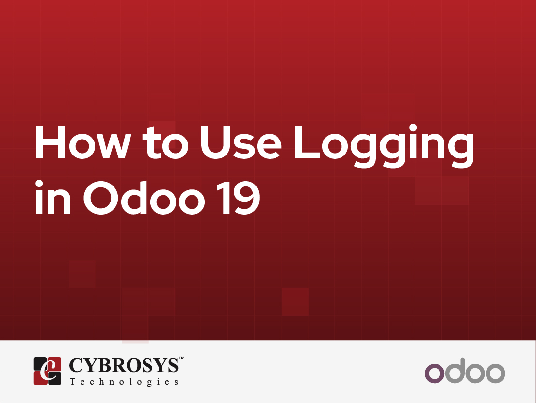  How to Use Logging in Odoo 19