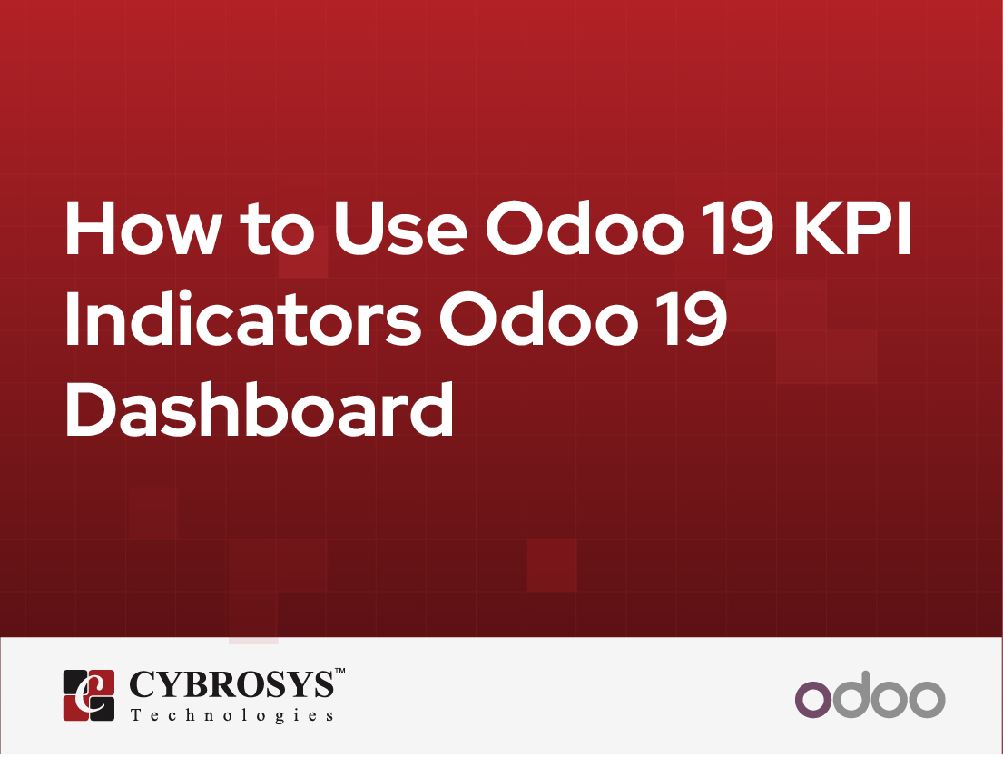  How to Use Odoo 19 KPI Indicators Odoo 19 Dashboard