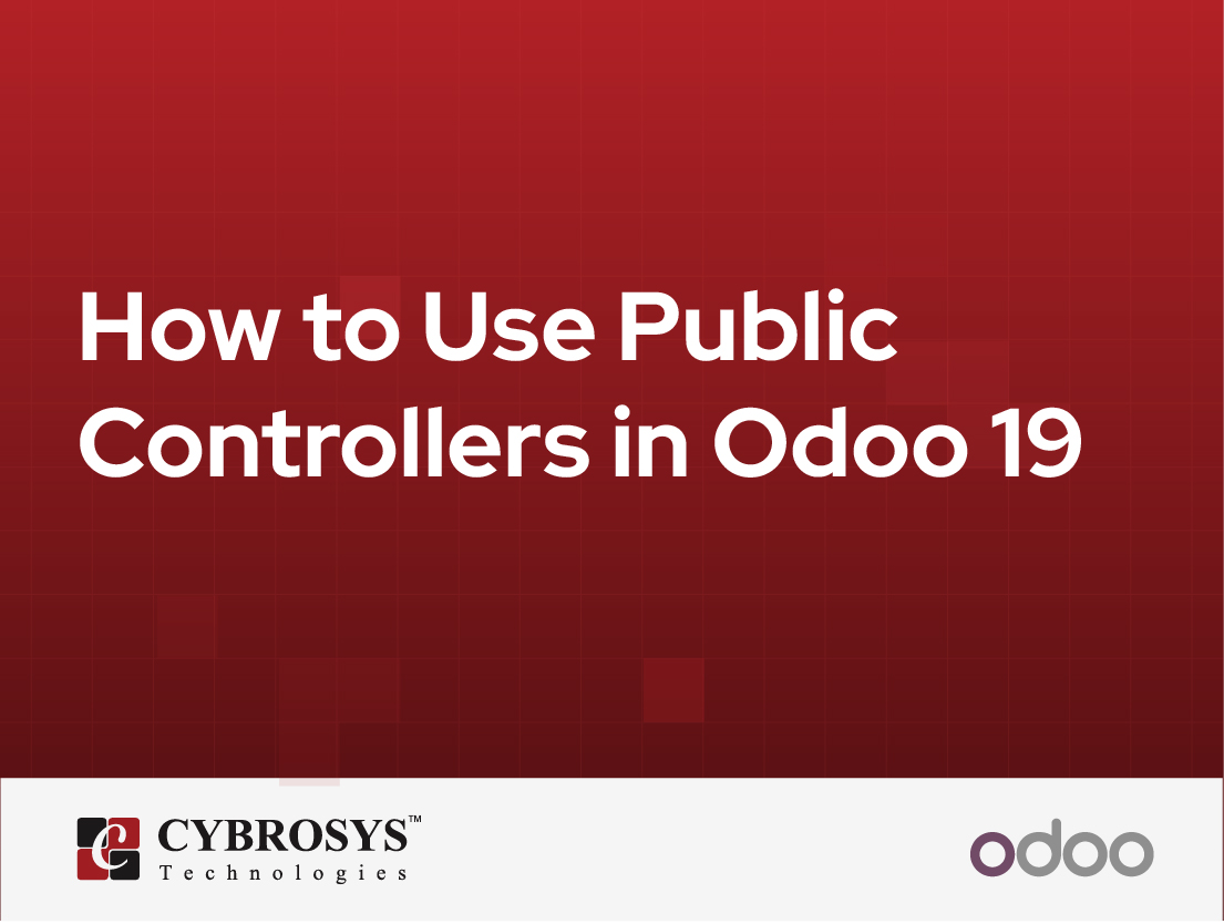  How to Use Public Controllers in Odoo 19